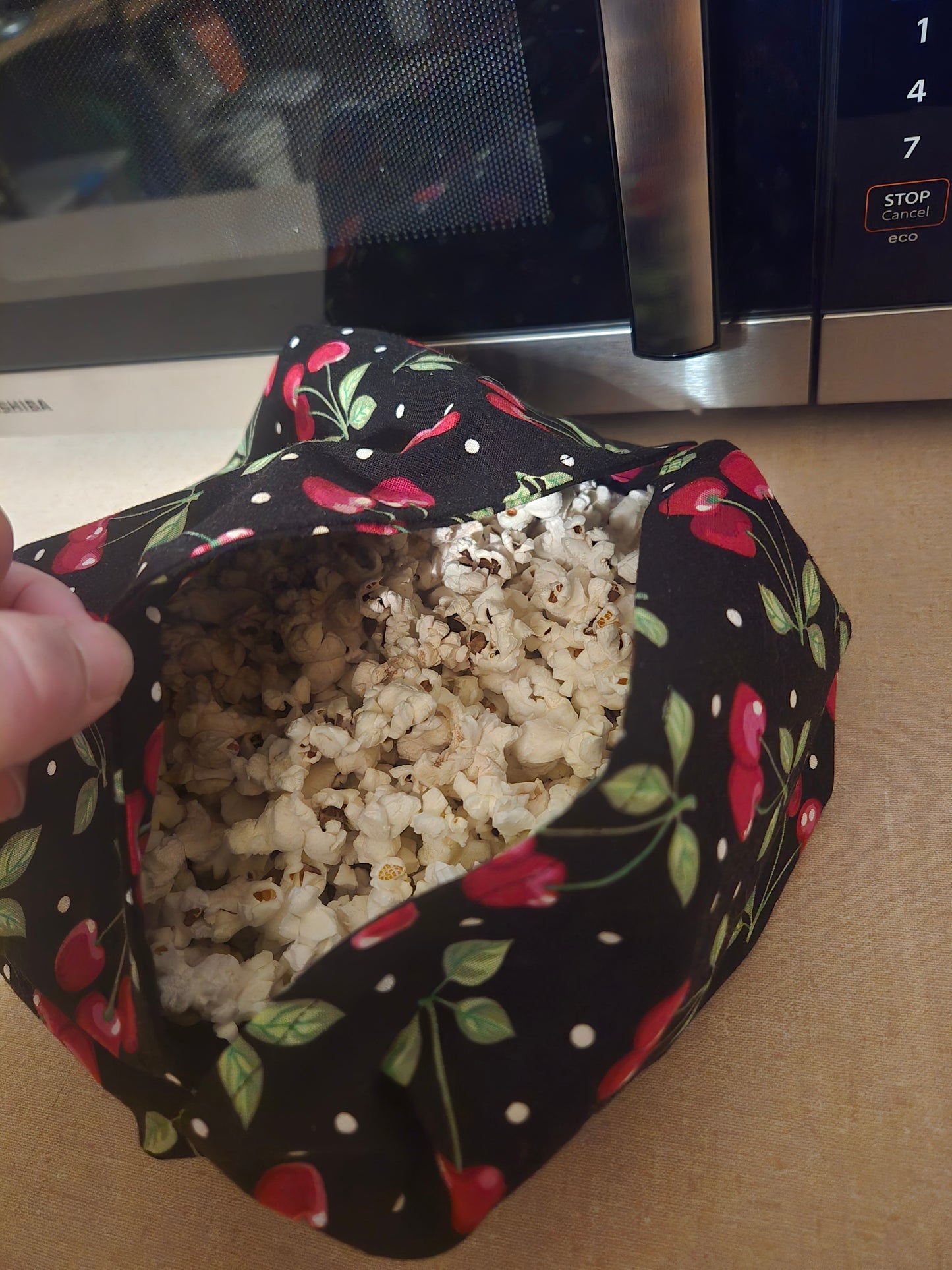 Microwave Popcorn Bag