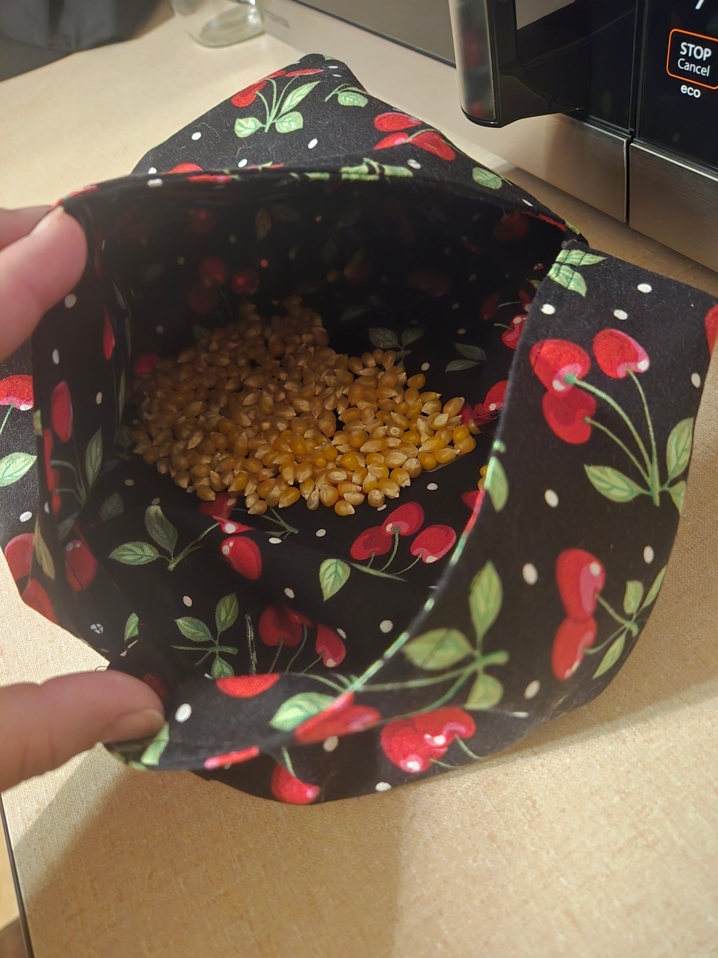Microwave Popcorn Bag